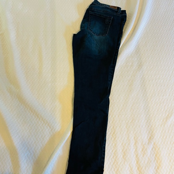 Jessica Simpson Forever Skinny DARK denim jean. - Picture 2 of 7
